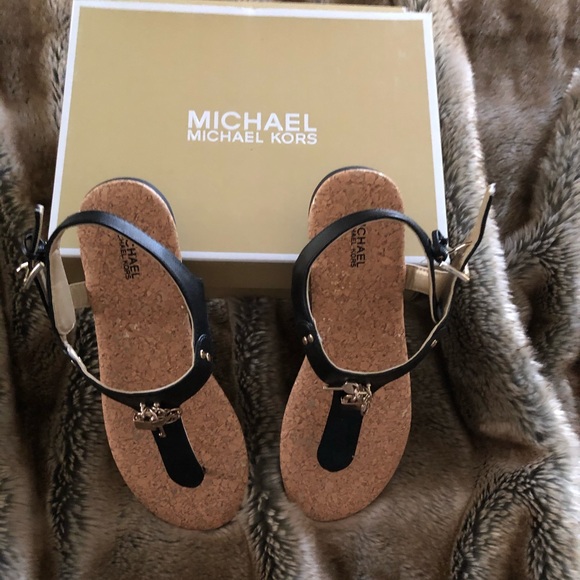 MICHAEL Michael Kors Shoes - New MK black sandals